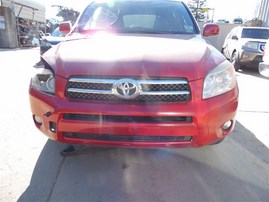 2008 TOYOTA RAV4 LIMITED RED 2.4 AT 2WD Z21347